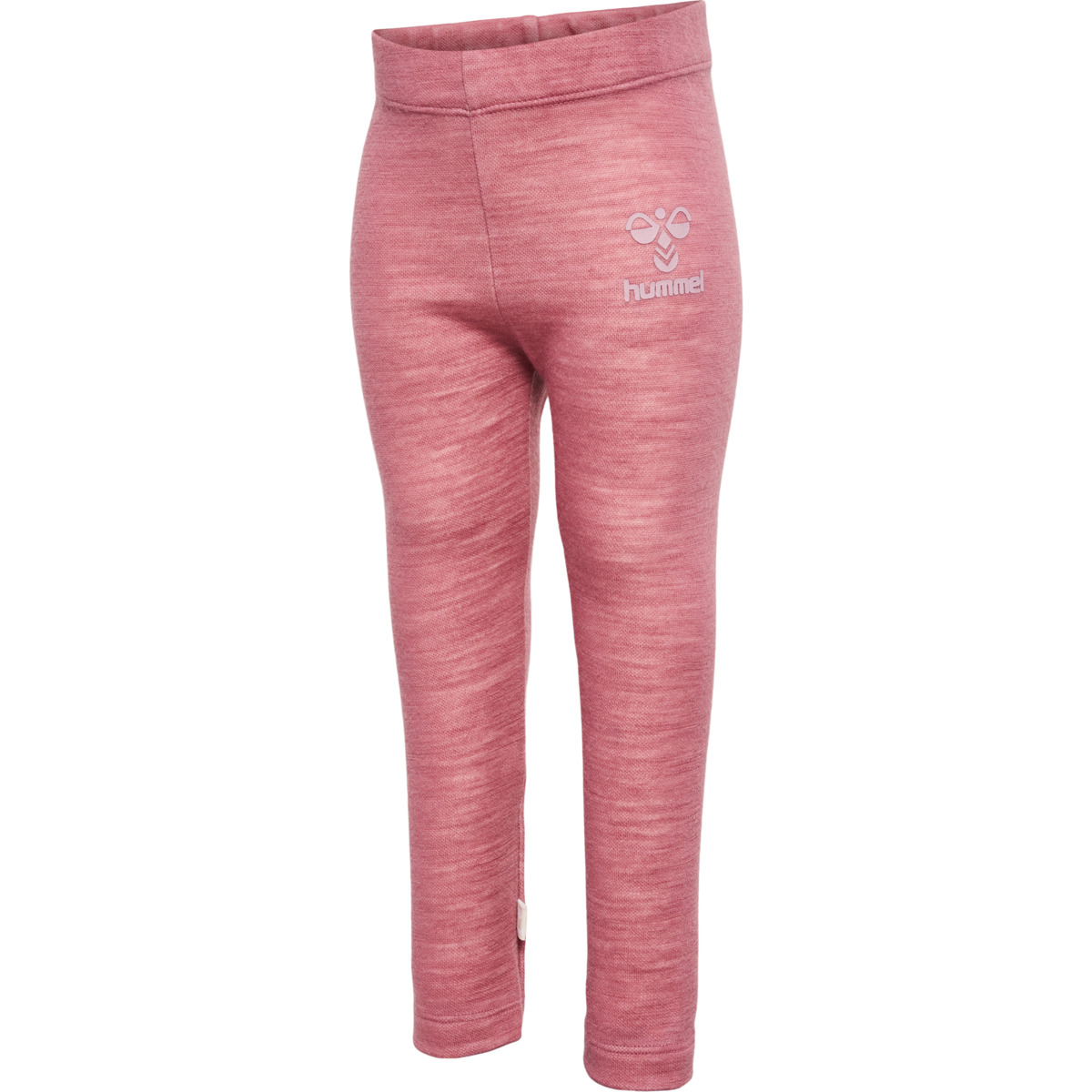 Hummel Wolly ull/bambus tights - deco rose