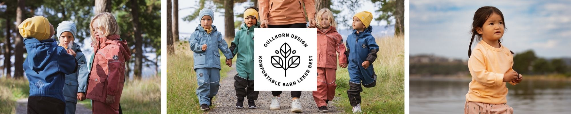 Gullkorn design banner