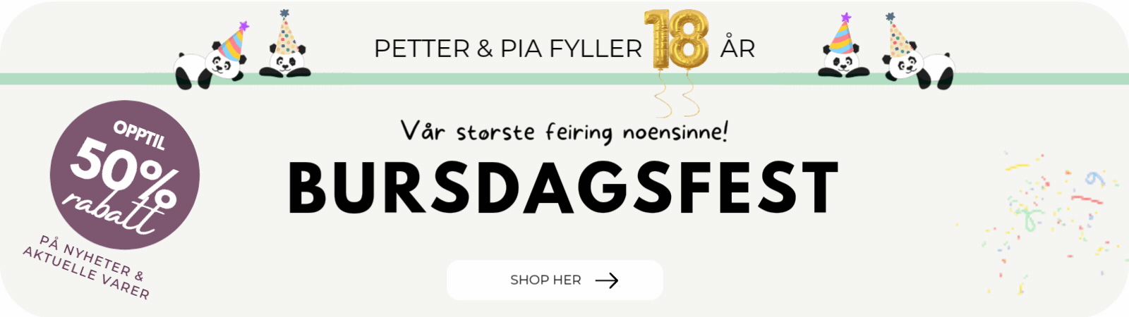 link til bursdagsfest
