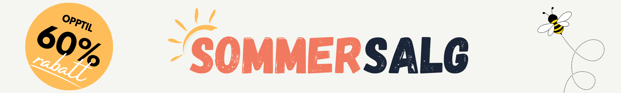 Sommersalg på barneklær
